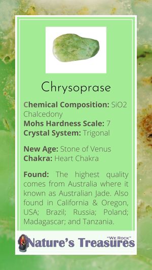 Chrysoprase meaning outlet